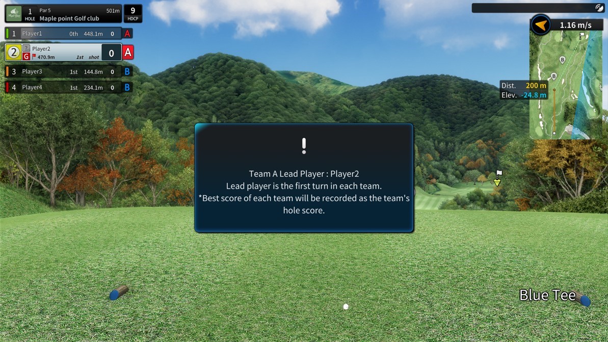 Golfzon Scramble Format